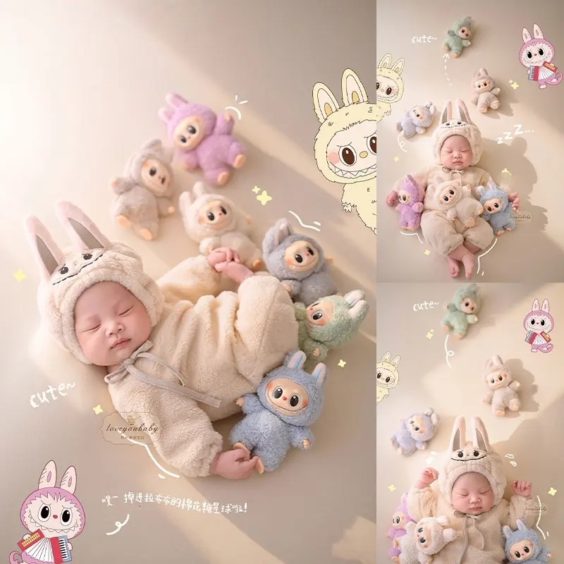 Labubu Theme Set - Newborn Photography Props - Image 3